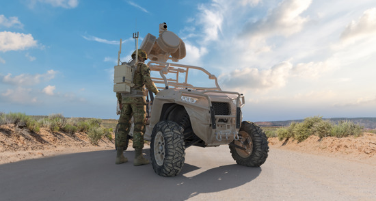 Counter Unmanned Aerial Systems (CUAS) vehicle