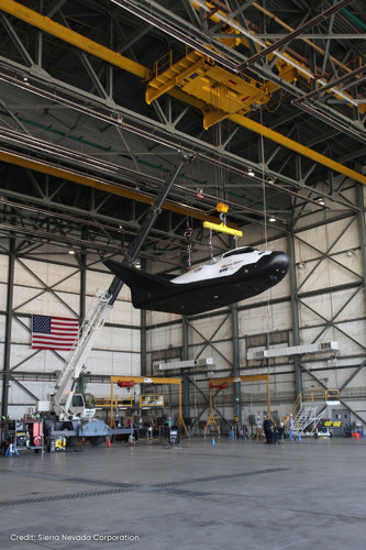 First Dream Chaser Vehicle Ready for Final Testing 