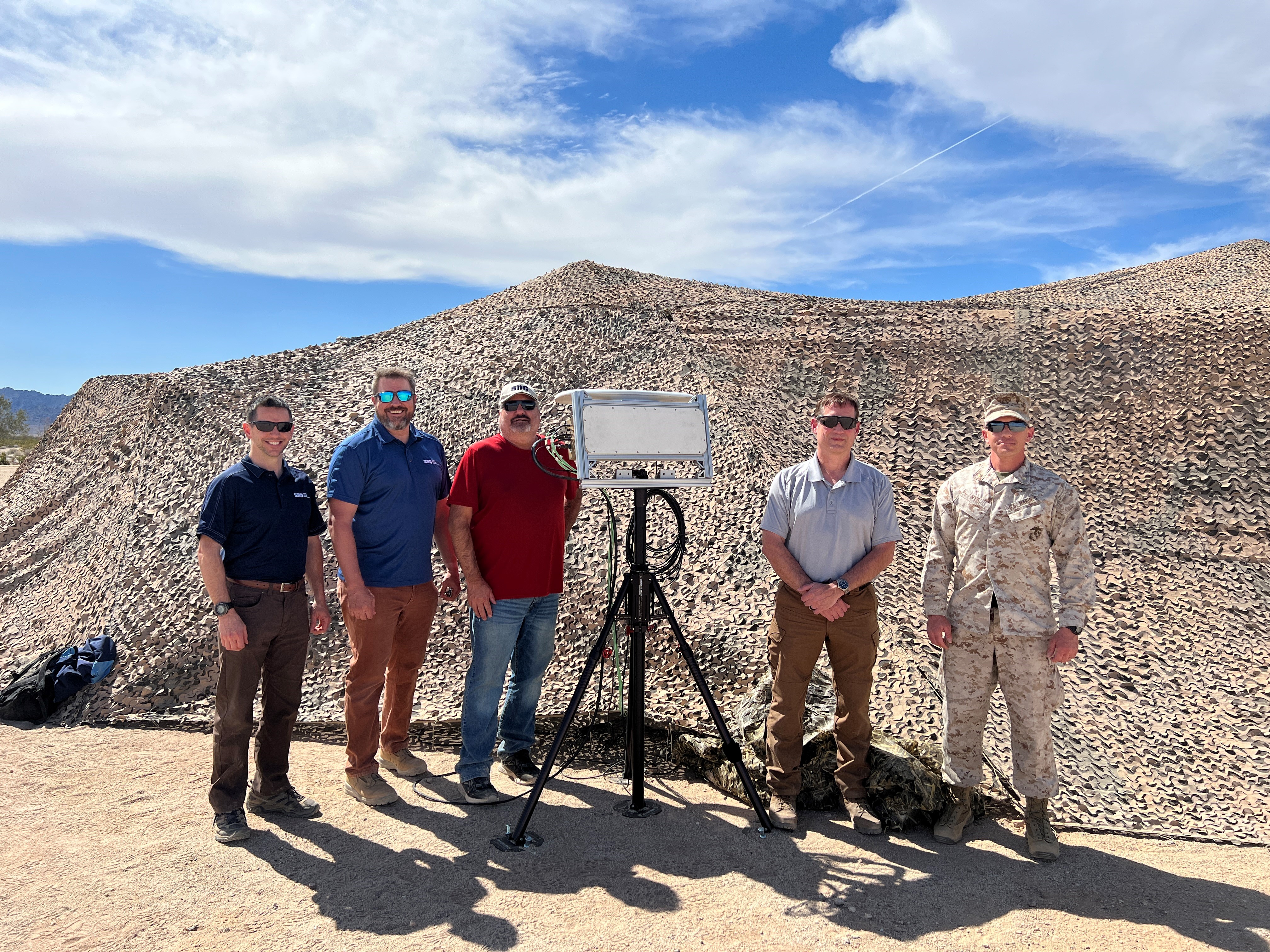 AE-4500 Ground ESM System at U.S. Marine Corps MAWTS-1 Exercise