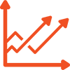 Correlation of Data Sources Icon
